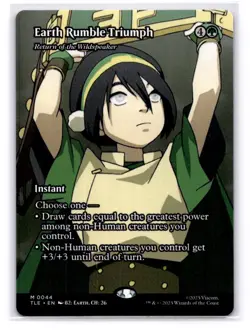 Earth Rumble Triumph - Avatar: The Last Airbender: Eternal-Legal 44 LP-NM - Image 1