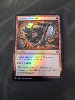 Impolite Entrance Lorwyn Eclipsed NM Foil Magic The Gathering - Image 1