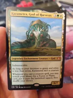 MTG - Commander 2020 - Karametra, God of Harvests - NM - NF - Image 1