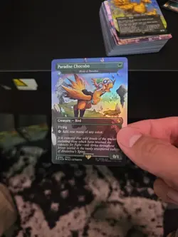 Paradise Chocobo - Birds of Paradise (Borderless) Commander: Final Fantasy Foil - Image 2