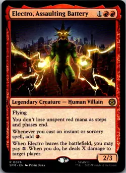 Marvel's Spider-Man #76 Electro, Assaulting Battery - Image 1