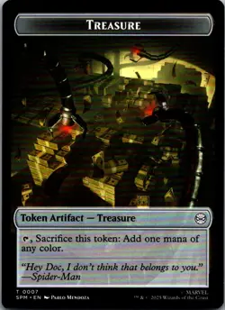 Marvel's Spider-Man #4 7 Human Citizen Treasure Double-Sided Token - Image 1