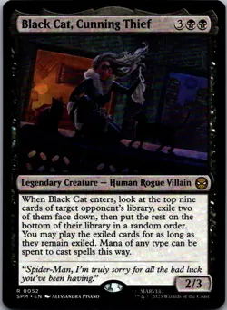 Marvel's Spider-Man #52 Black Cat, Cunning Thief - Image 1