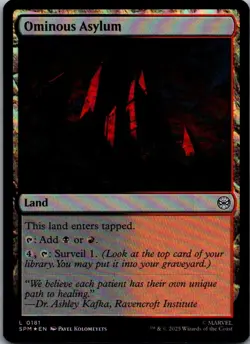 Marvel's Spider-Man #181 Ominous Asylum - Image 1