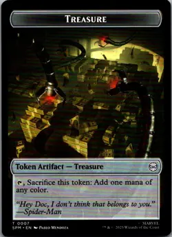 Marvel's Spider-Man #4 7 Human Citizen Treasure Double-Sided Token - Image 1