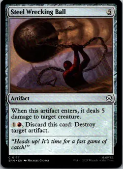 Marvel's Spider-Man #177 Steel Wrecking Ball - Image 1