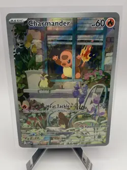 Pokemon tcg SV: Scarlet & Violet Promo Cards Charmander #044 Pokemon Center - Image 1