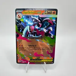 Pokemon Mega Charizard X ex 029 Mega Evolution Black Star Promo Holo TCG Card - Image 1