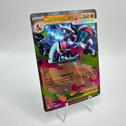 Pokemon Mega Charizard X ex 029 Mega Evolution Black Star Promo Holo TCG Card - Image 2