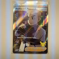 Professor’s Research Full Art 024/025 Celebrations Pokemon - Image 1