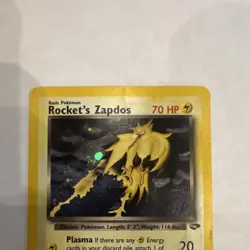 Pokemon Rocket's Zapdos Gym Challenge 15/132 Holo Rare 2000 Unlimited - Image 2
