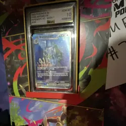 Pokemon TCG Blastoise EX Secret Rare Holo AGS 10 330HP 200/165 - Image 3