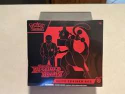 Pokemon Destined Rivals Elite Trainer Box ETB Factory Sealed New Scarlet Violet - Image 5