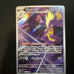 2025 Pokemon ME02 Phantasmal Flames Toxtricity IR Illustration Rare 103/094 NM - Image 1
