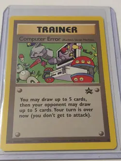 Computer Error #16 Black Star Promo Vintage Pokemon C12 - Image 1