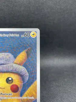 Pokemon TCG Pikachu with Grey Felt Hat 085 Sv Promo 60HP Basic Promo - Image 2