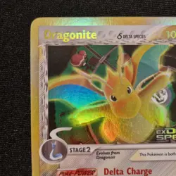 Dragonite Reverse Holo Stamped EX Delta Species 3/113 Pokemon TCG - NM - Image 3