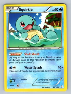 Squirtle 29/149 Common Boundaries Crossed LP - NM Pokemon TCG - Image 1