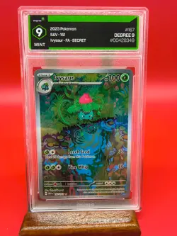 Ivysaur #167 Full Art (Pokemon Scarlet & Violet 151) Grade 9 MINT - Image 1