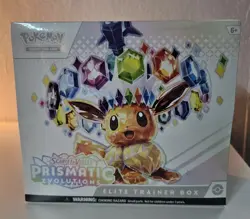 Pokemon TCG Prismatic Evolutions Elite Trainer Box ETB SEALED-NEW - Image 1