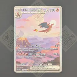 Pokemon TCG Charizard EX 199/165 Scarlet & Violet 151 Special Illustration Rare - Image 1