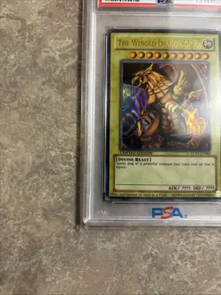 The Winged Dragon of Ra LC01-EN003 Yu-Gi-Oh Legendary Collection PSA 9 MINT - Image 5