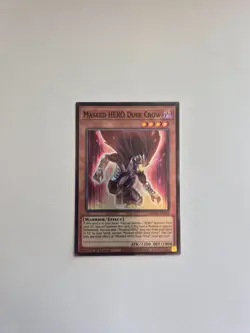 Yugioh Maze of Muertos - Masked HERO Dusk Crow - MZMU-EN014 - Super Rare - Image 1