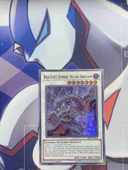Yugioh Red-Eyes Zombie Necro Dragon SR07-EN041 Ultra Rare 1st Ed NM - Image 1
