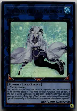 Yuki-Onna, the Icicle Mayakashi Ultra Rare Magnificent Mavens MAMA-EN014 LP - Image 1