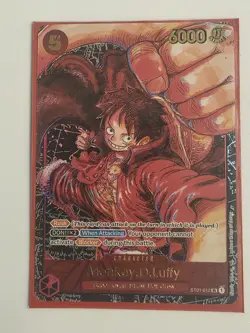 Monkey. D. Luffy One Piece TCG ST01-012 (Alternate Art) Near Mint - Image 1