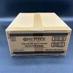 One Piece OP14-EB04 The Azure Sea's Seven English 12 Booster Box Case Sealed - Image 1
