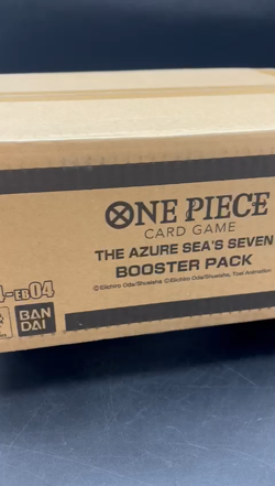 One Piece OP14-EB04 The Azure Sea's Seven English 12 Booster Box Case Sealed - Image 2