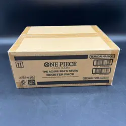 One Piece OP14-EB04 The Azure Sea's Seven English 12 Booster Box Case Sealed - Image 3