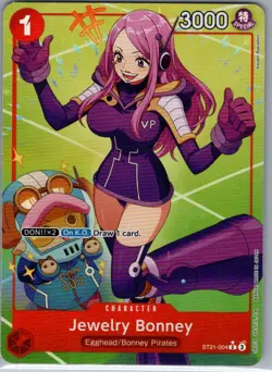 Jewelry Bonney (Alt Art) ST21-004 English Starter Deck Gear 5 - One Piece - NM - Image 1