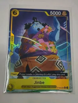 One Piece Jinbe ST29-005 Egghead Starter Deck - Promo Alt Art Foil - Image 1
