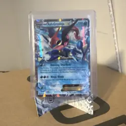 2016 evolutions Ash-Greninja EX card XY133 MP - Image 1