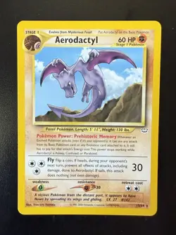 Aerodactyl 15/64 Neo Revelation Regular Unlimited Rare Card Pokemon TCG - Image 1