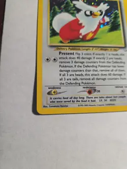 Pokemon TCG Cards Delibird 5/64 Neo Revelation Holo Rare Clean Great shape LOOK - Image 5