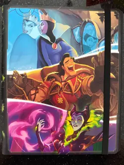 Disney Lorcana The First Chapter Villians 9 Pocket Binder Costco Holds 252 Cards - Image 1