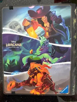 Disney Lorcana The First Chapter Villians 9 Pocket Binder Costco Holds 252 Cards - Image 2