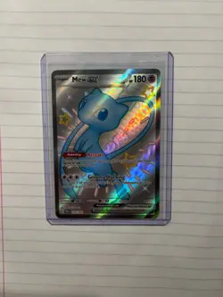 Mew ex 216/091 Shiny Holo Secret Rare – SV Paldean Fates Pokemon Card - Image 5