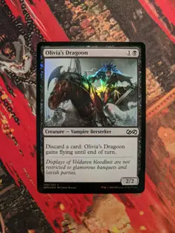 MTG Card: (1x) Olivia's Dragoon (Ultimate Masters) FOIL - Image 1
