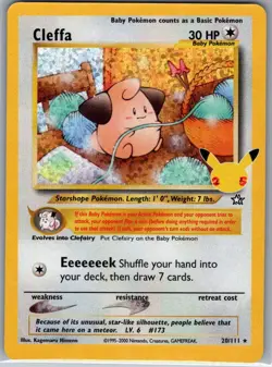 Cleffa 20/111 Celebrations: Classic Collection - Pokemon Card - NM - Image 1