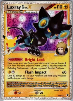 Luxray GL LV.X 109/111 Celebrations: Classic Collection - Pokemon Card - NM - Image 1
