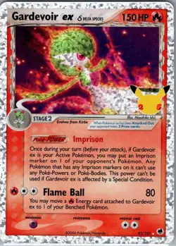 Gardevoir ex (Delta Species) 93/101 Celebrations - Pokemon Card - NM - Image 1