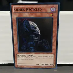 1ST EDITION GENEX RECYCLED 1996 HA02-EN044 YUGIOH CARD - Image 1