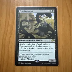Ophiomancer - N/M - Tarkir Dragonstorm - MTG Magic The Gathering Card - Image 1