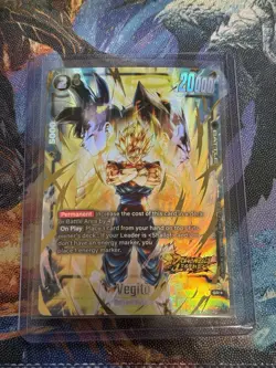 Dragon Ball Super Card Game Vegito Bonus Pack ALT ART SR* FS09-16 - Image 1