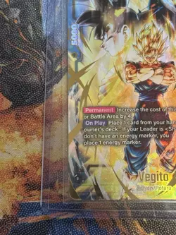 Dragon Ball Super Card Game Vegito Bonus Pack ALT ART SR* FS09-16 - Image 5