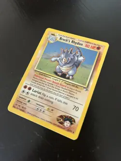 Pokemon Brock Theme Deck, Gym Heroes Cards Wotc 1999-2000 - Image 3